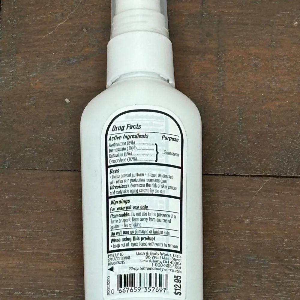 Sunscreen Spray SPF50 At the‎ Beach Bath & Body Works New never used